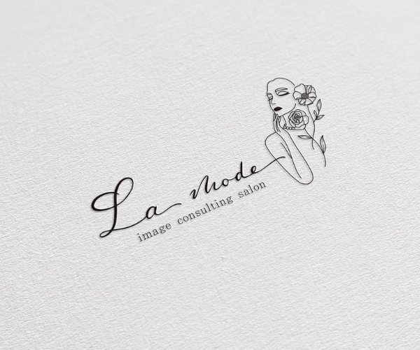 La mode様ロゴサンプル
